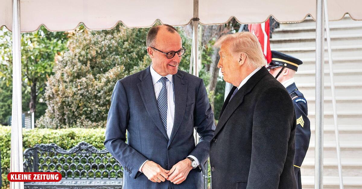 Merz über Trump: Trump lobte Merz – und griff Spanien und die Briten an