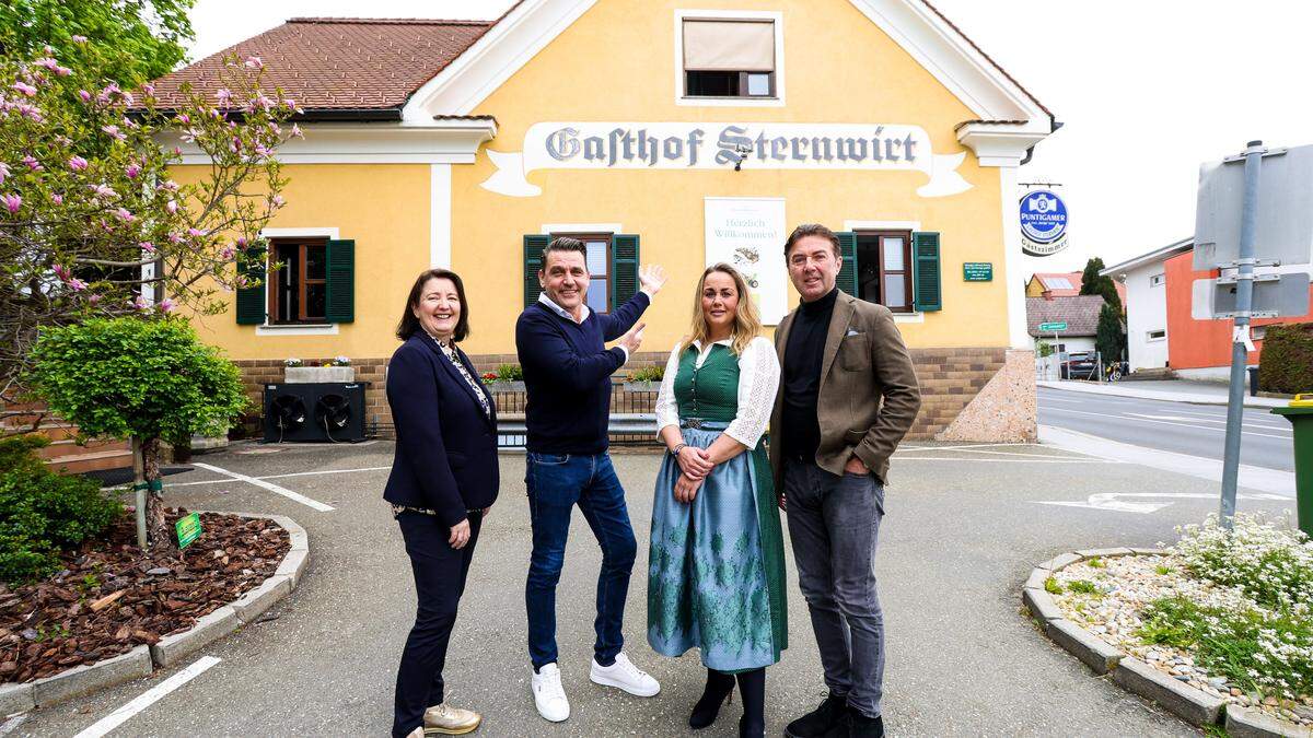 Charlotte und René di Gallo übernehmen den Sternwirt von Gerti Sailer und Rudi Hampl