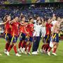 Spanien jubelt über den Einzug ins Finale der Fußball-EM