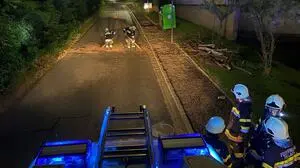 Schon am Wochenende musste die FF Fellach in Villach ausrücken. Der Sturm hatte einen Baum geknickt