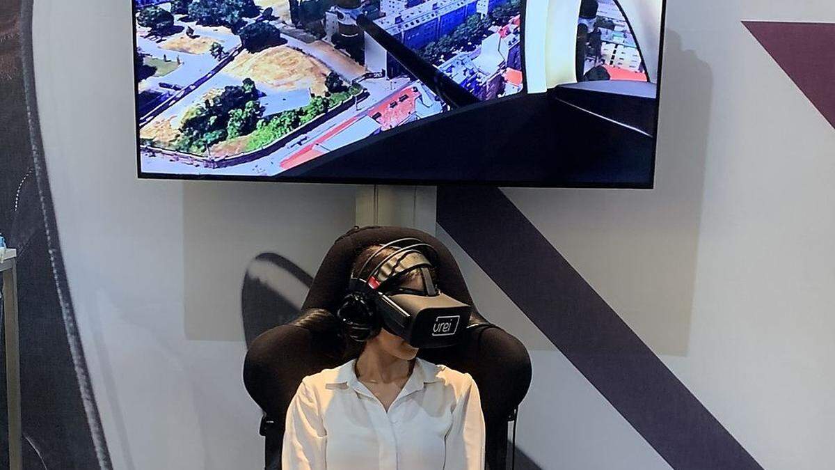  VR-Flug im FACC-Drohnen-Taxi