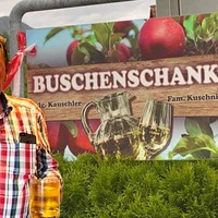 Franz Kuschnig betreibt die Buschenschank und den Hof mit seinen Brüdern