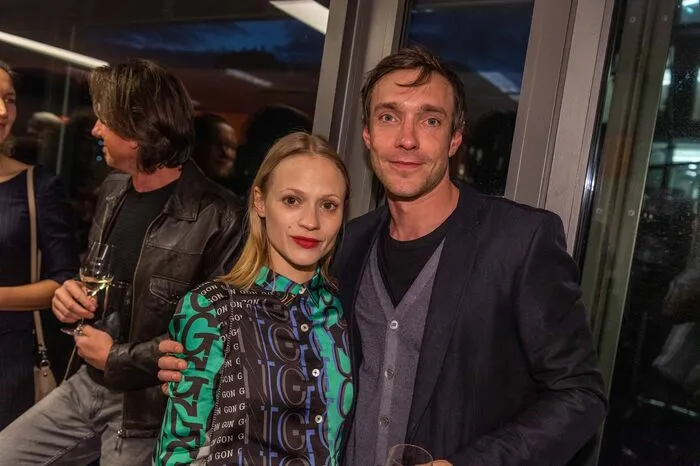Schauspielkollegen: Mavie Hörbiger und Christoph Luser