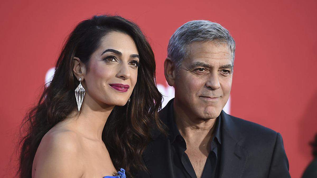 Amal Clooney mit Ehemann George