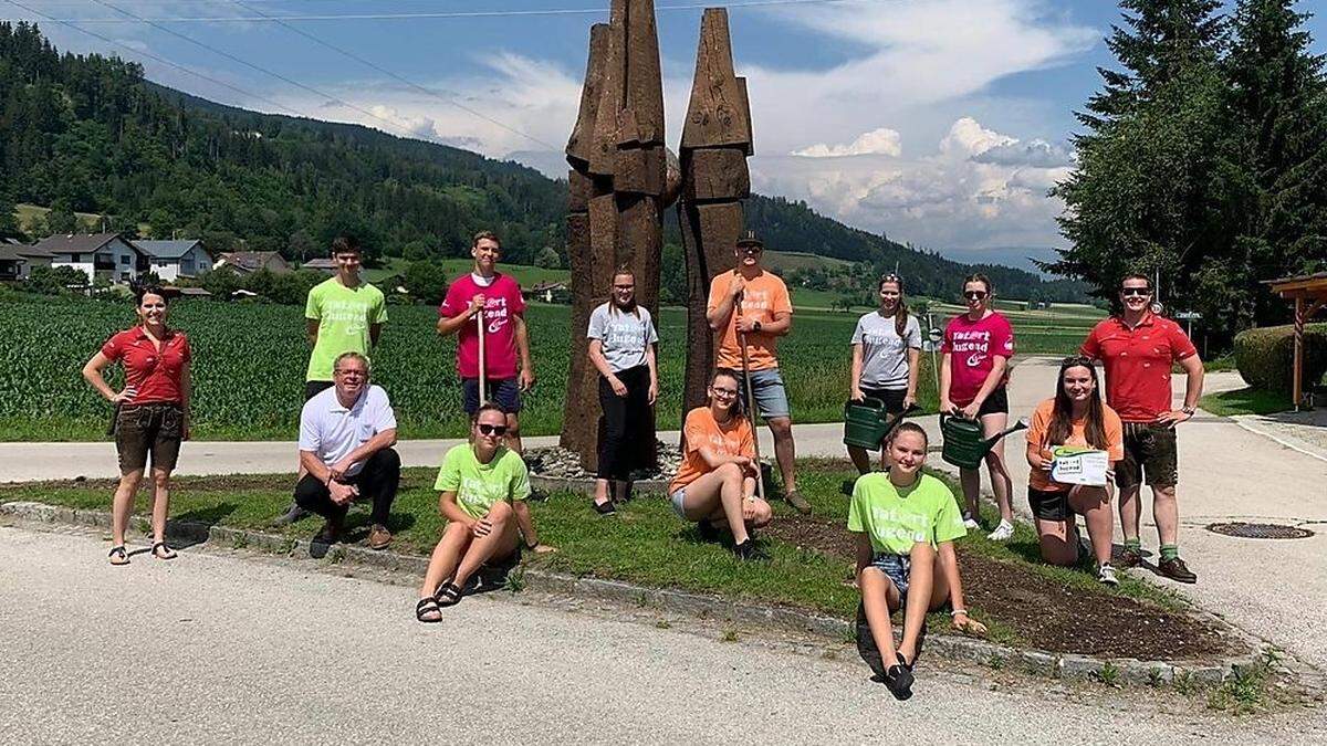 Die Gemeinde Liebenfels ist jetzt um zahlreiche große und kleine Blumenwiesen reicher