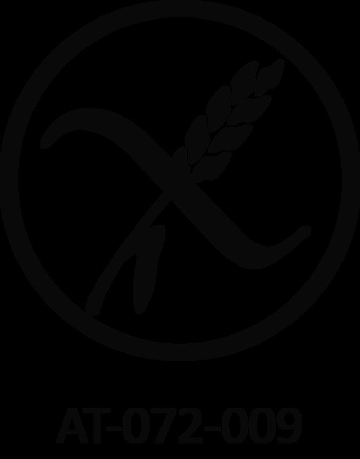 Nur auf das internationale  Glutenfrei-Symbol - die durchgestrichene Ähre mit der Registrierungsnummer - ist Verlass