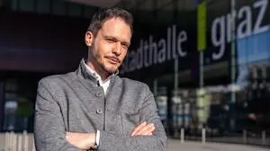 Event-Manager Raffael Fux ist bereits mittendrin im Aufbau des Megaspektakels 