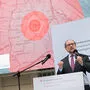 Außenminister Alexander Schallenberg bei einer Pressekonferenz zum Thema