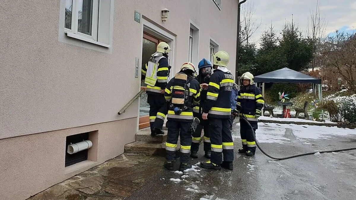 Feuerwehreinsatz in Frohnleiten