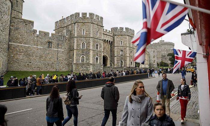 Auf Windsor Castle findet die Hochzeit statt