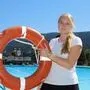 Romy Isopp hat im Gurker Freibad alles im Griff