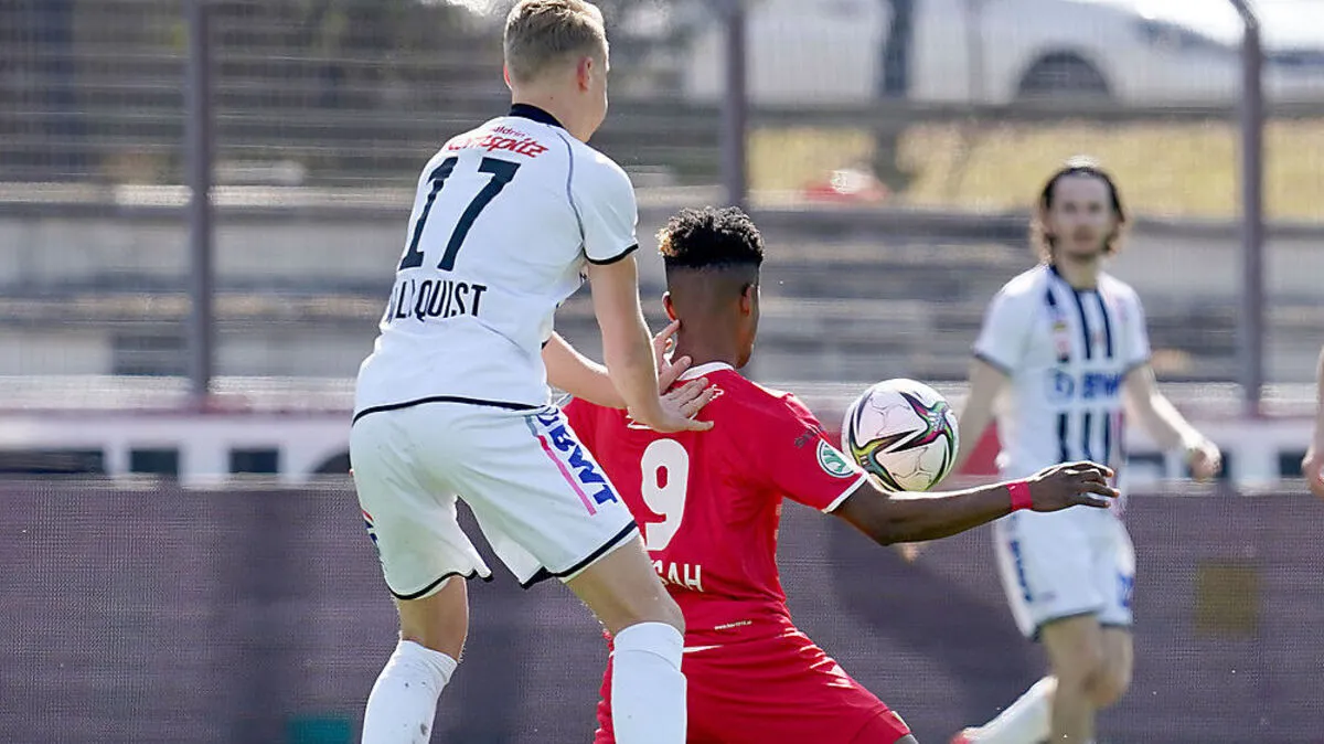 Der FC Juniors OÖ zwang den KSV in die Knie