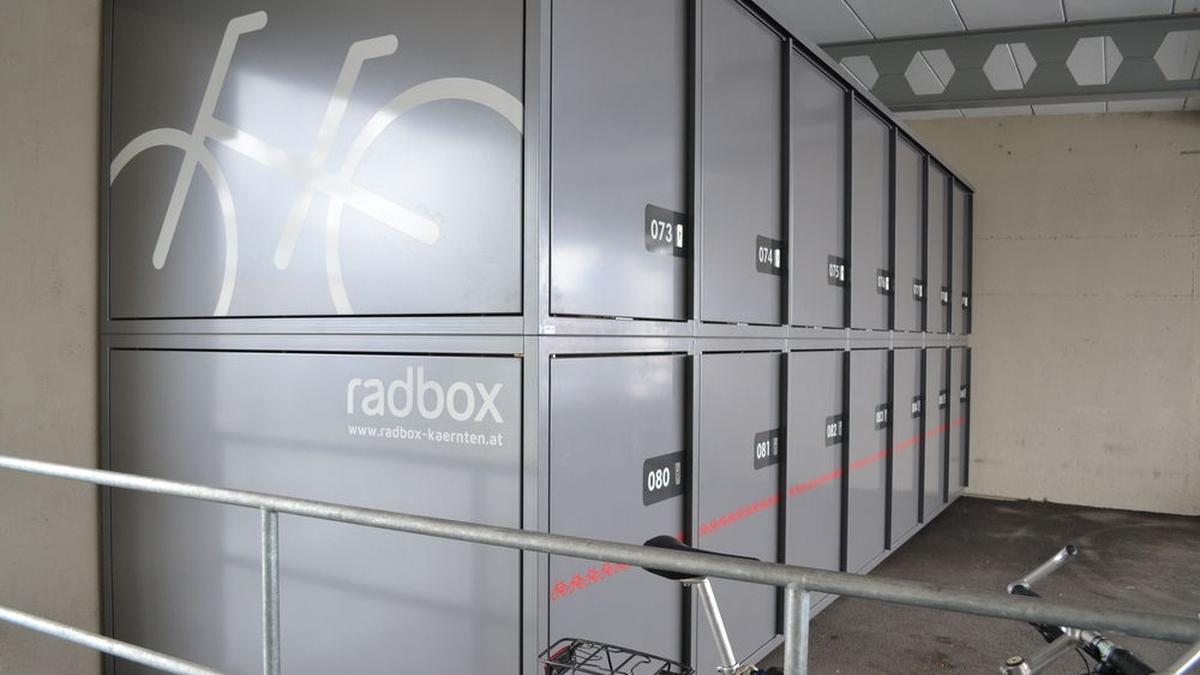 Neue Radboxen am Hauptbahnhof