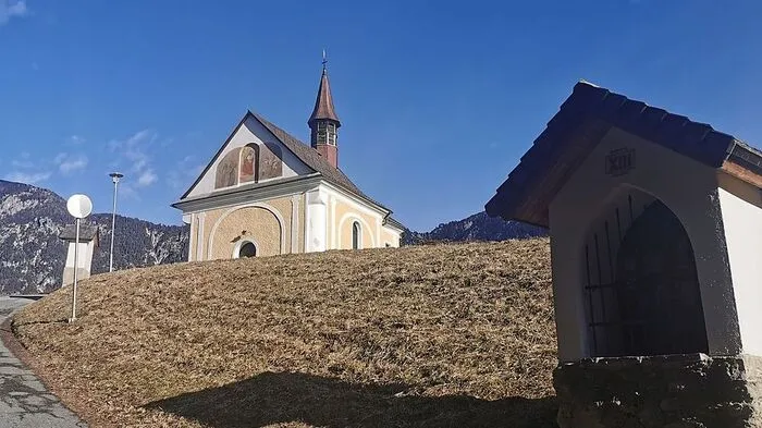 Die Kalvarienbergkirche in St. Stefan/Gail