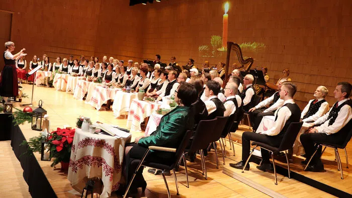 Die mitwirkenden waren:Gesamtleitung und Chorleitung: Renate AltmannSprecherin: Anneliese Wernitznig "HolzStreichZupf-Musi" des Advent an der Tiebel:Martin Mimura, Hanne Eisenhut, Barbara Hofer, Robert Rasch, Markus Fellner, Thomas Unterrainer, Abelina Stieger, Julia Kräuter. Terzett: Karin Reininger, Heidrun Zemasch-Altmann, Anita Spanring, Barbara Kraschl. Gem. Quartett: Anna Altmann, Anita Spanring, Patrick Altmann, Rafael Arztmann. Männerquartett: Patrick Altmann, Johann Gfrerer, Karl Altmann, Markus Prossegger.