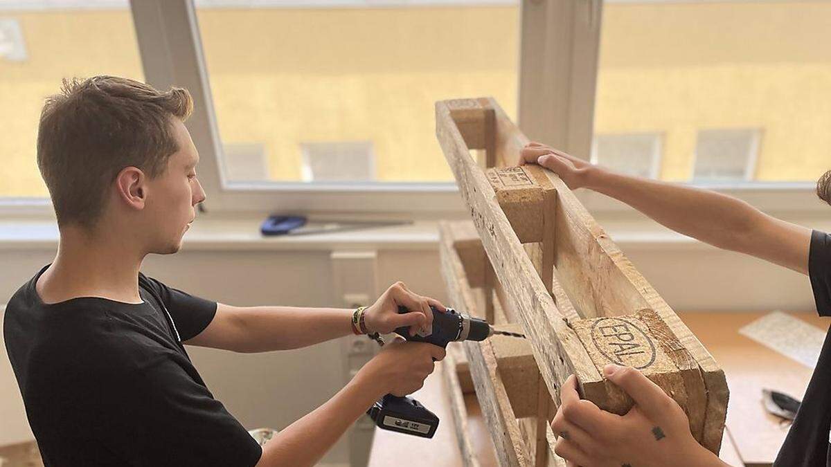 Martin Resinger und Thomas Tassotti nutzen das Vormodul, um an ihren Stärken zu arbeiten 