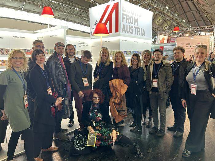 Die steirische Delegation in Frankfurt