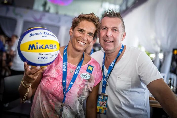 Ex-Skirennläuferin Michael Dorfmeister mit Mann Andreas