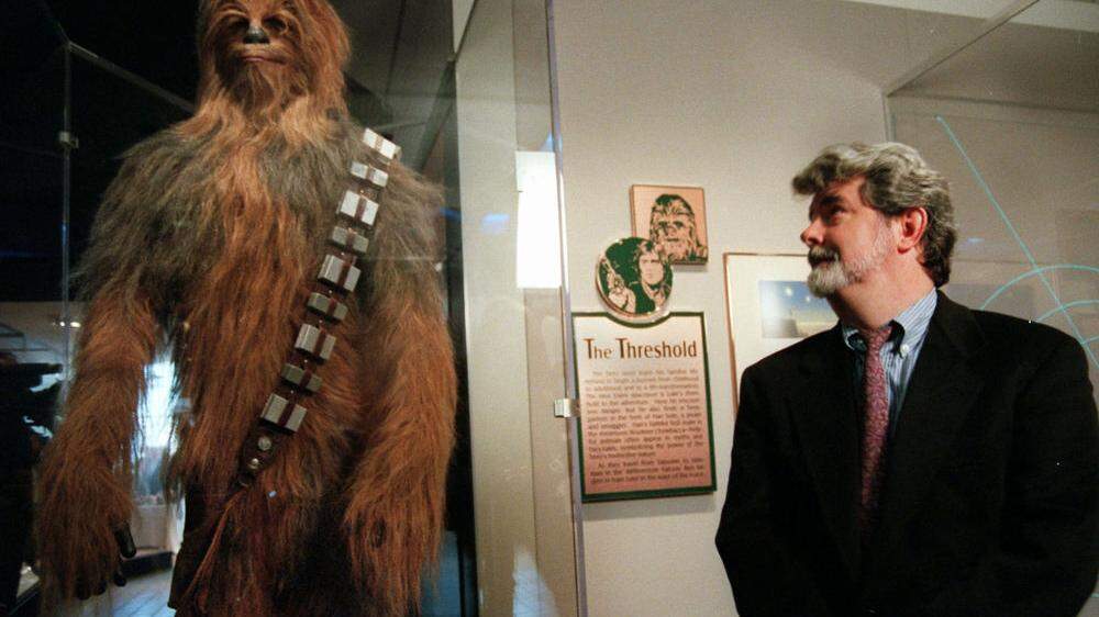 George Lucas, hier bei einem Museumsbesuch in Washington, ist bald Herr seines eigenen Museums.