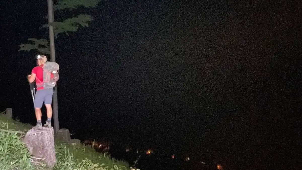 Zwölf Kameraden der Bergrettung waren Dienstagabend im Sucheinsatz 