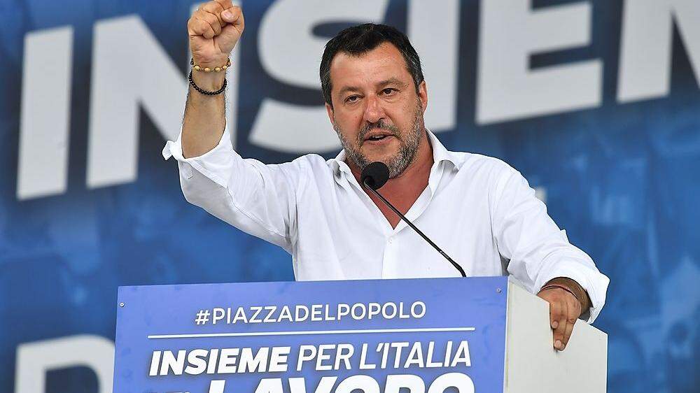 Rettungsschiff blockiert: Matteo Salvini