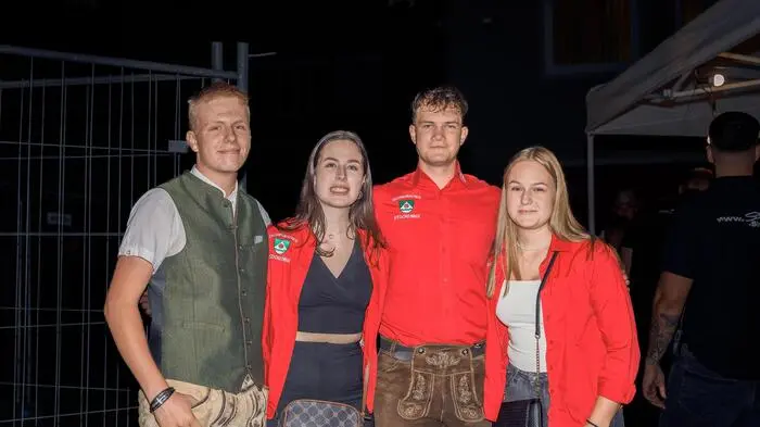 Gute Stimmung bei den Gästen