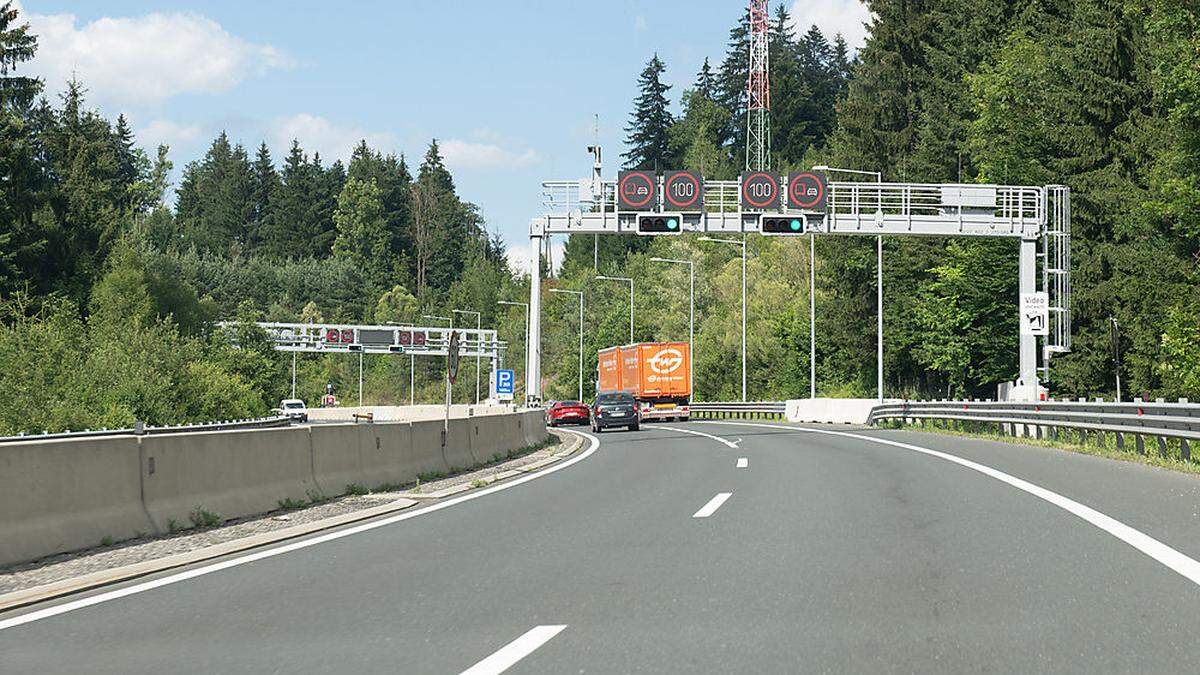 Noch heißt es Tempolimit 100 zwischen Griffen und St. Andrä