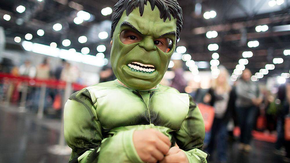 Auch Hulk kann man auf der Comic Con treffen