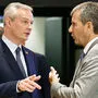 Frankreichs Finanzminister Le Maire und Österreichs Hartwig Löger.