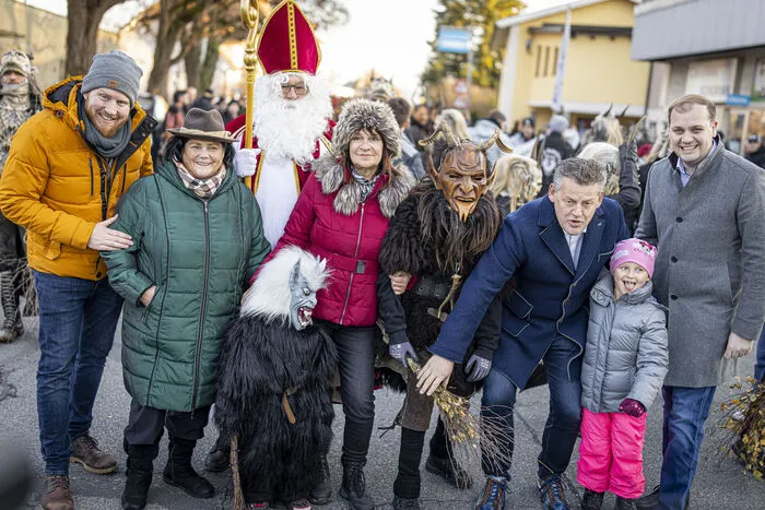 Auch der Nikolaus schaute vorbei.