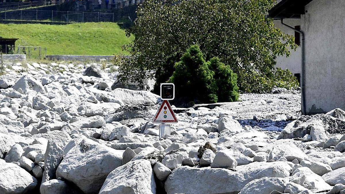 Bei einem der größten Bergstürze in der Schweiz seit über 130 Jahren waren am vergangenen 23. August drei Millionen Kubikmeter Fels vom Piz Cengalo abgebrochen.