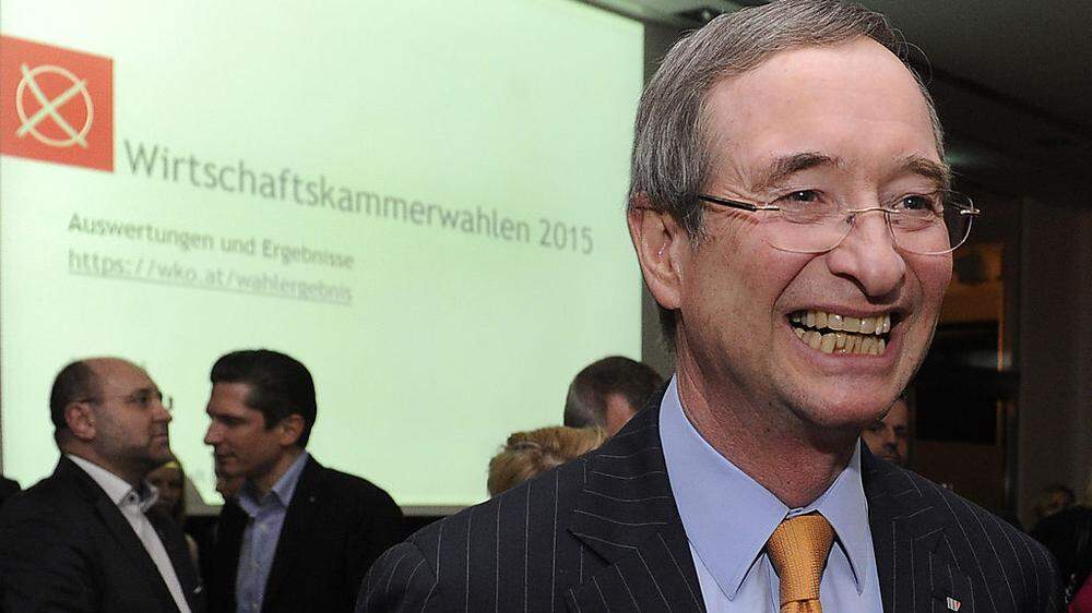 WK-Präsident Christoph Leitl