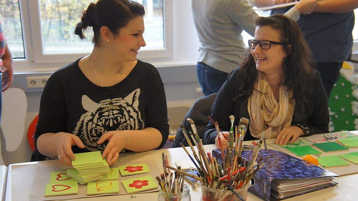 Die Ausbildung wird an zwei Tagen in der Woche angeboten