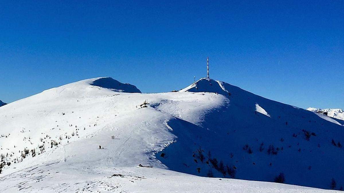 Das Schneeschuhwander-Gebiet Goldeck