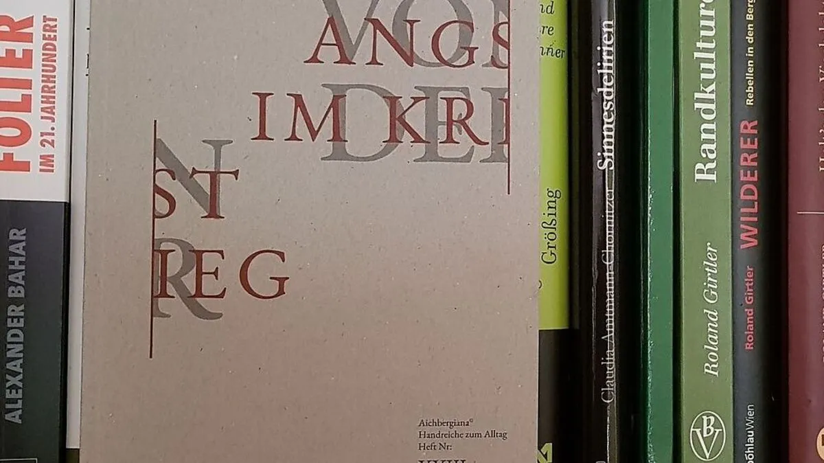Leopold Toifl, Angst im Krieg, Aichbergiana, 2019, 108 Seiten, 15 Euro