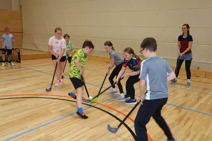 ... oder Eishockey auszuprobieren