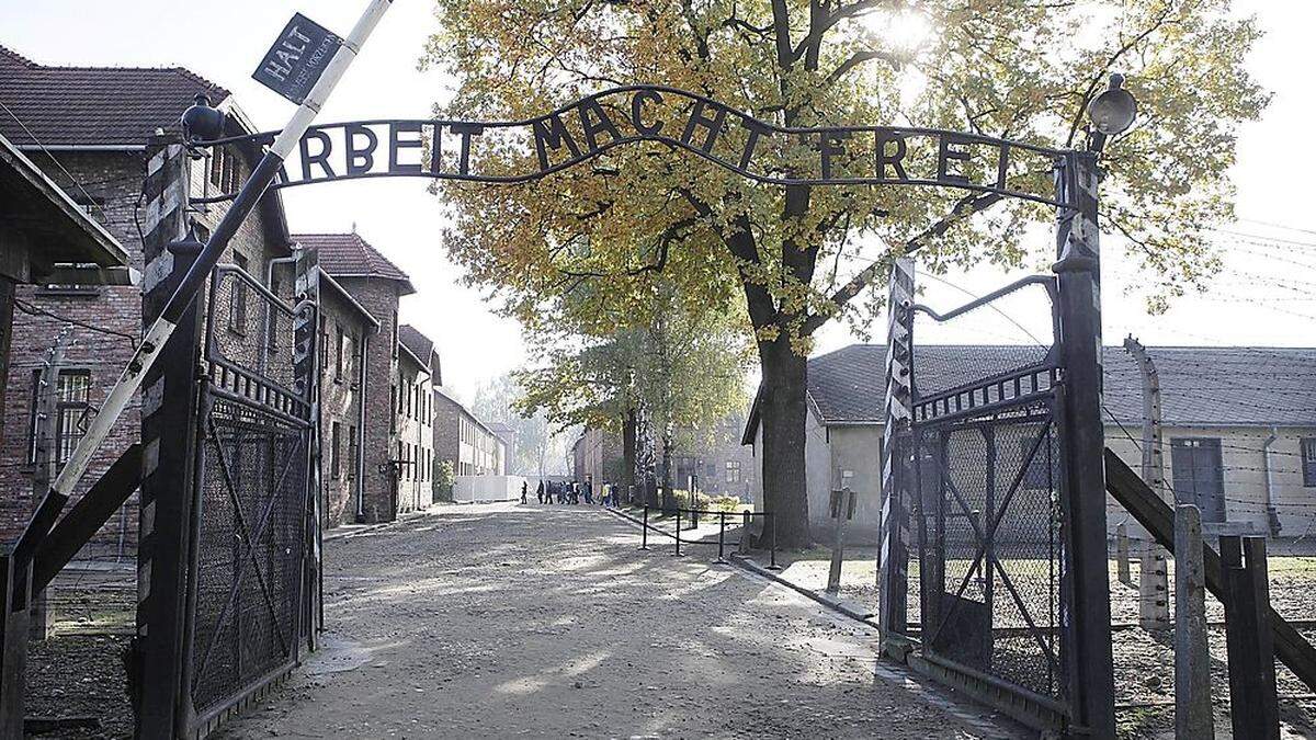Auschwitz, heute ein Mahnmal. Stromberger half dort den Häftlingen und lebte den Widerstand