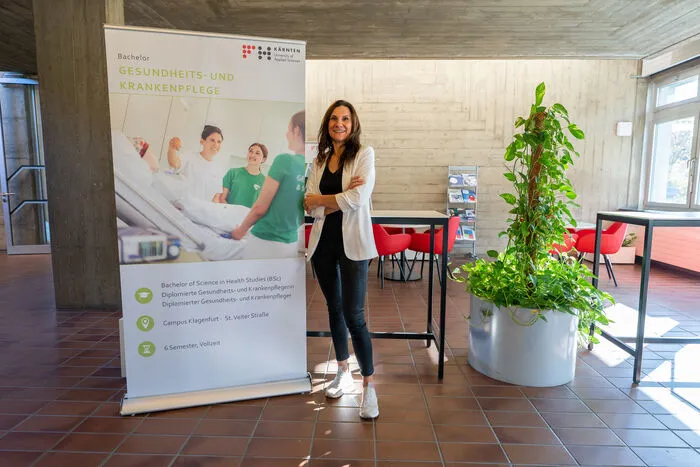 Anita Mitterdorfer ist Studiengangsleiterin des Bachelorstudiums Gesundheits- und Krankenpflege