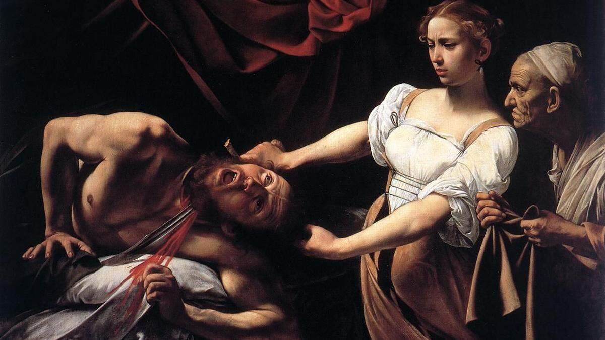 Atemberaubende Drastik: Judith enthauptet Holofernes 