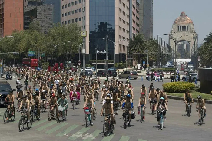 Radfahren ist in den vergangenen Jahren vor allem im Zentrum von Mexiko-Stadt wieder beliebter geworden. Dort gibt es auch immer mehr Leihfahrräder.