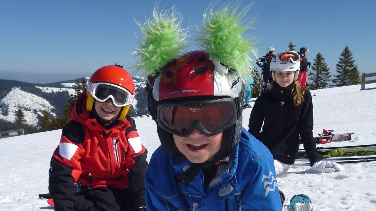 Besonders Kids fühlen sich auf dem Salzstiegl pudelwohl