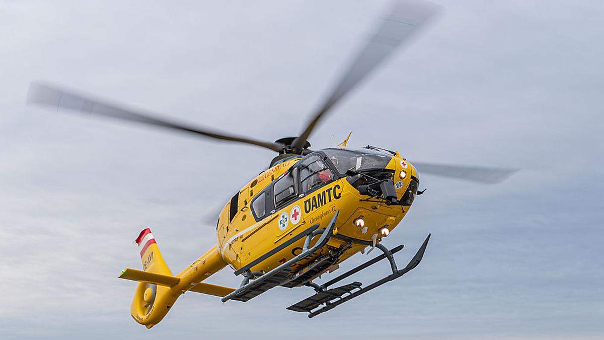 Auch der Rettungshubschrauber aus Graz wurde angefordert