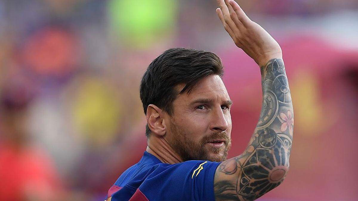 Lionel Messi verabschiedet sich aus Barcelona