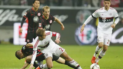 Frankfurt stoppte Bayerns Rekordserie