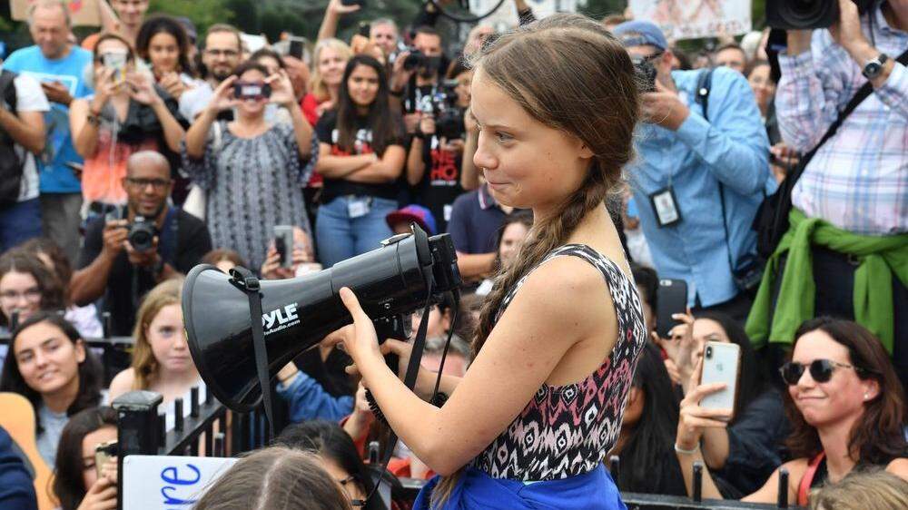Die schwedische Klimaaktivistin Greta Thunberg steht im Mittelpunkt eines filmischen Porträts von Nathan Grossmann 