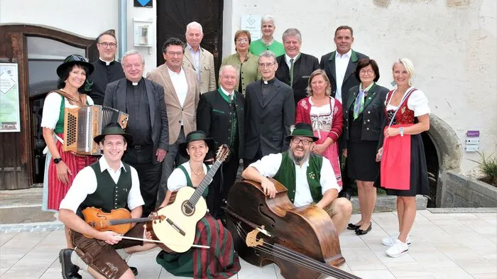 Bürgermeister Josef Ober feierte mit vielen Gästen das Museumsjubiläum.