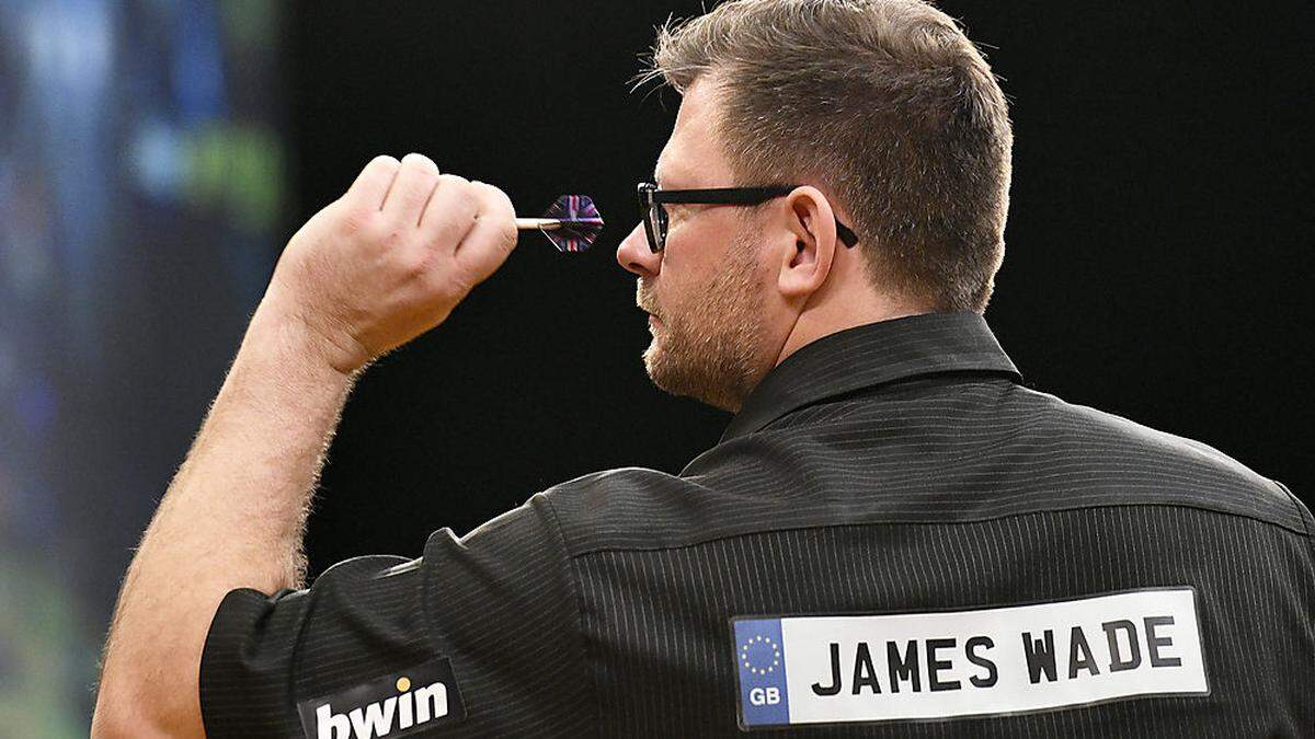 James Wade durfte seinen vierten Neundarter im TV bejubeln.