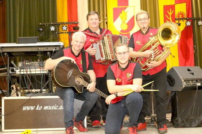 Für den optimalen Sound sorgten die „Kärntner Buam“. 
