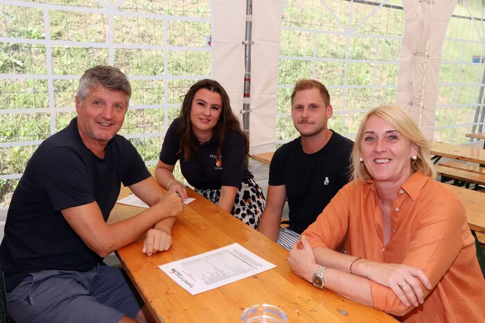 Gesehen wurden u.a. von Links: Ferdinand Kandut, Martina Kofler, Philipp Kandut und Susanne Kandut.