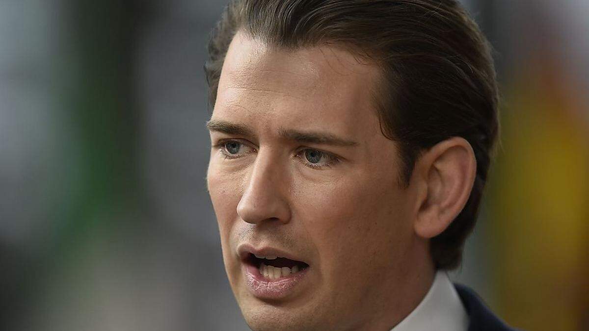 Bundeskanzler Kurz